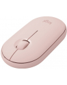 Logitech M350 Pebble, mouse (light pink) - nr 8