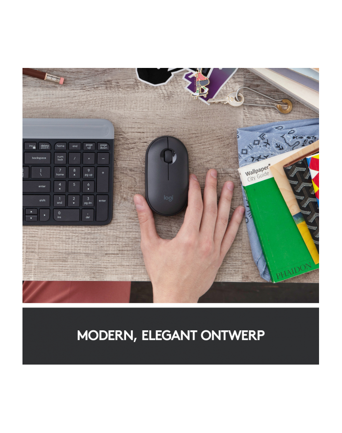 Logitech M350 Pebble, mouse (graphite) główny