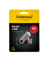Intenso Basic Line 64GB, USB flash drive (silver / black, USB-A 2.0) - nr 2