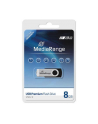 MediaRange MR908 8GB, USB flash drive (black / silver) - nr 17