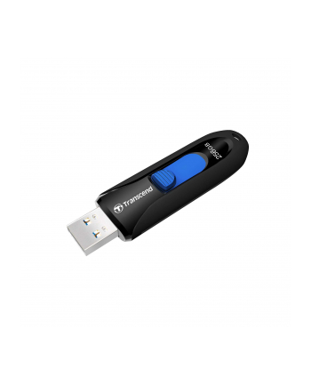 Transcend JetFlash 710S 256 GB, USB flash drive (black / blue, USB-A 3.2 (5 Gbit / s))