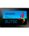 ADATA Ultimate SU750 256 GB Solid State Drive (black, SATA 6 GB / s, 2.5 '') - nr 1