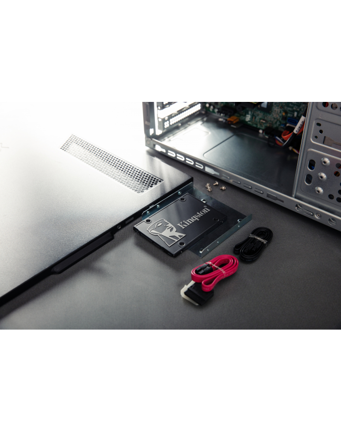 Kingston KC600 1 TB, Solid State Drive (black, SATA 6 Gb / s, 2.5 '') główny