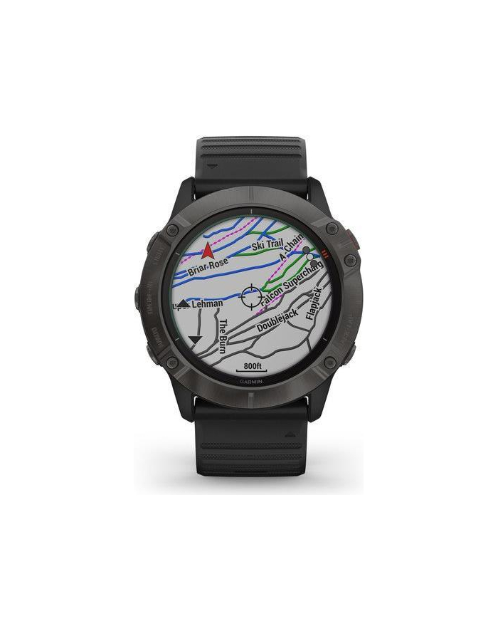 Zegarek Garmin Fenix 6X Pro Solar (carbon-grey-blk) główny