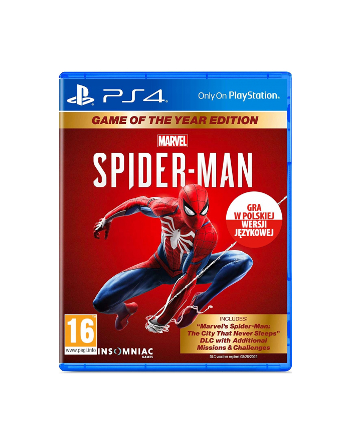 sony Spider-Man GOTY PS4 główny