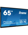 Iiyama TE6503MIS-B1AG, public display (black, UltraHD, infrared, touch, HDMI, VGA) - nr 2