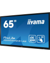 Iiyama TE6503MIS-B1AG, public display (black, UltraHD, infrared, touch, HDMI, VGA) - nr 3