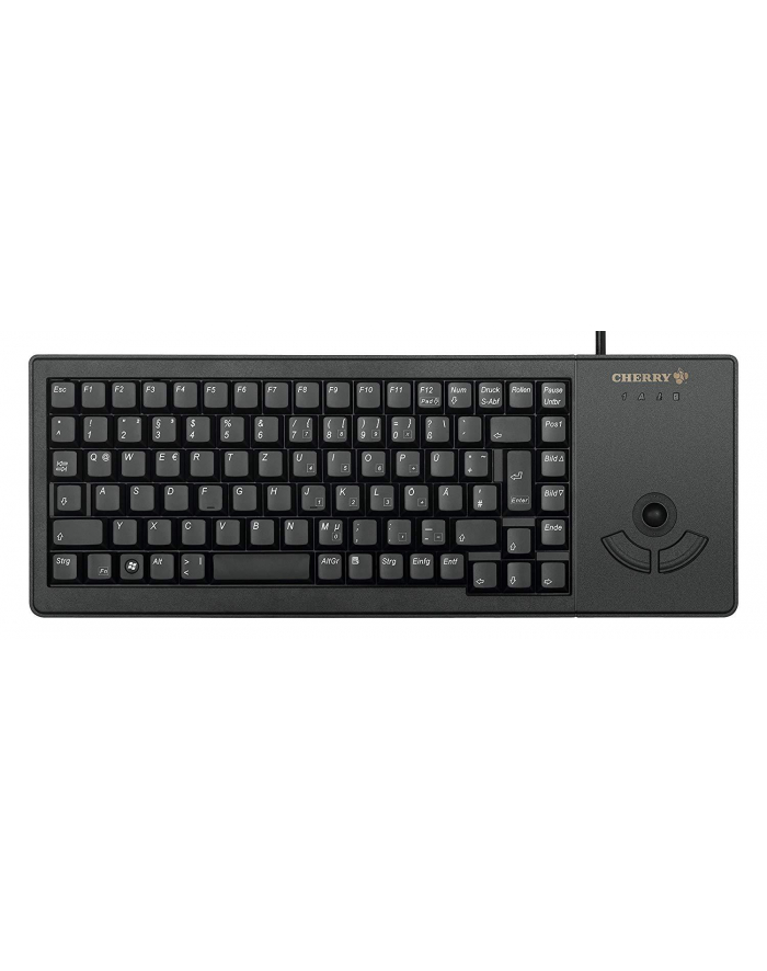 CHERRY XS Trackball Keyboard G84-5400, keyboard (black, US English with EURO symbol) główny