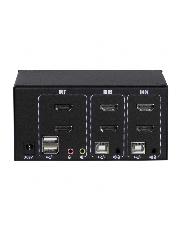 Inter-Tech KVM Switch AS-22HA HDMI, KVM Switch główny