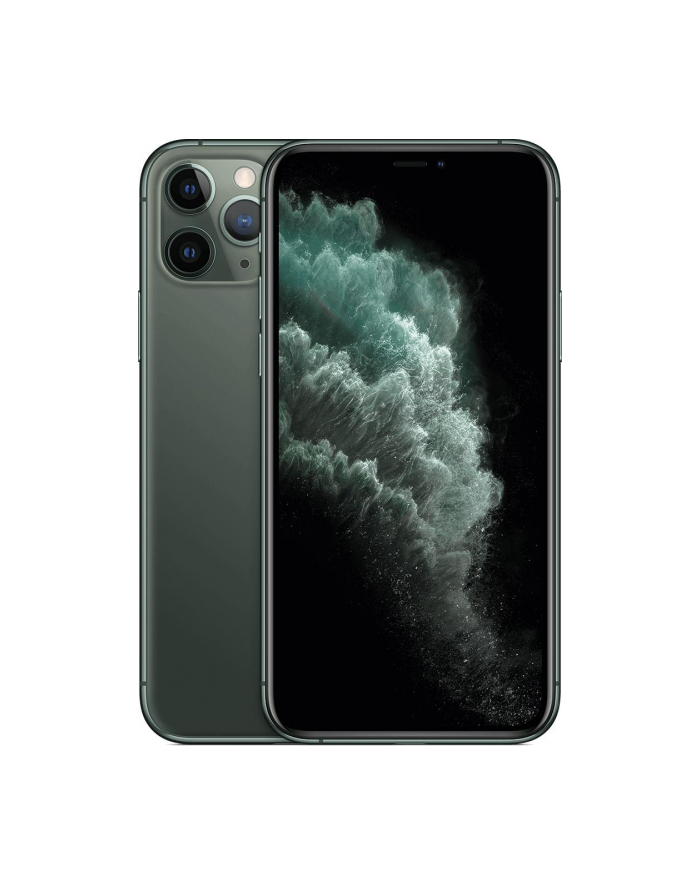 Smartfon Apple iPhone 11 Pro 64GB Midnight Green (5 8 ; HDR  OLED Multi-Touch  Super Retina XDR  Technologia True Tone; 2436x1125; 4GB; 3190mAh) główny