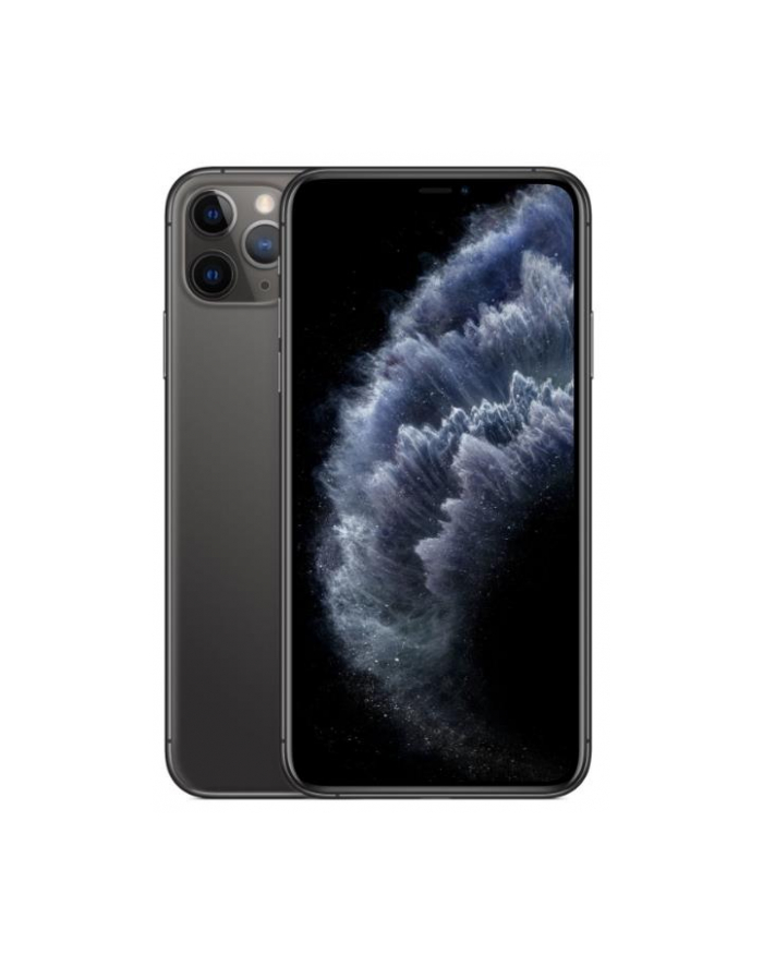 Smartfon Apple iPhone 11 Pro Max 64GB Space Gray (6 5 ; HDR  OLED Multi-Touch  Super Retina XDR  Technologia True Tone; 2688x1242; 4GB; 3969mAh) główny