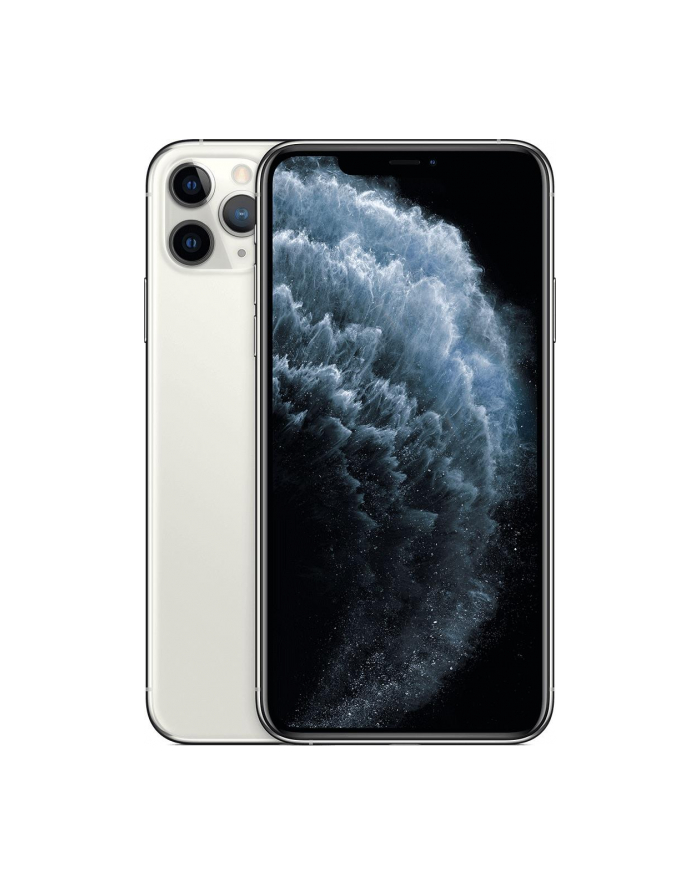 Smartfon Apple iPhone 11 Pro Max 64GB Silver (6 5 ; HDR  OLED Multi-Touch  Super Retina XDR  Technologia True Tone; 2688x1242; 4GB; 3969mAh) główny