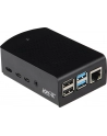 Joy-IT Aluminum housing for Raspberry Pi 4 B bk - nr 16
