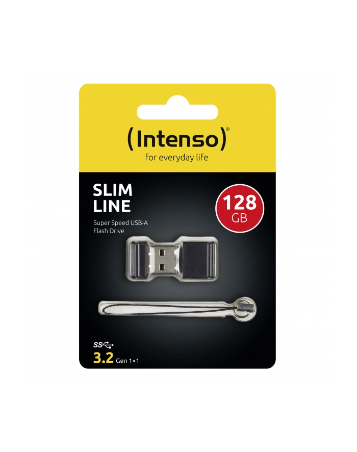 Intenso Intenso USB 128GB SLIM LINE bk 3.0, USB flash drive (black, USB-A 3.2 (5 Gbit / s)) główny