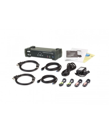 ATEN CS1922M 2P USB3.0 4K DP Switch