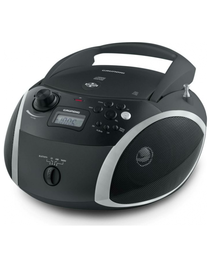 Grundig GRB 3000, a CD player (black / silver, FM radio, CD-R / RW, Bluetooth) główny