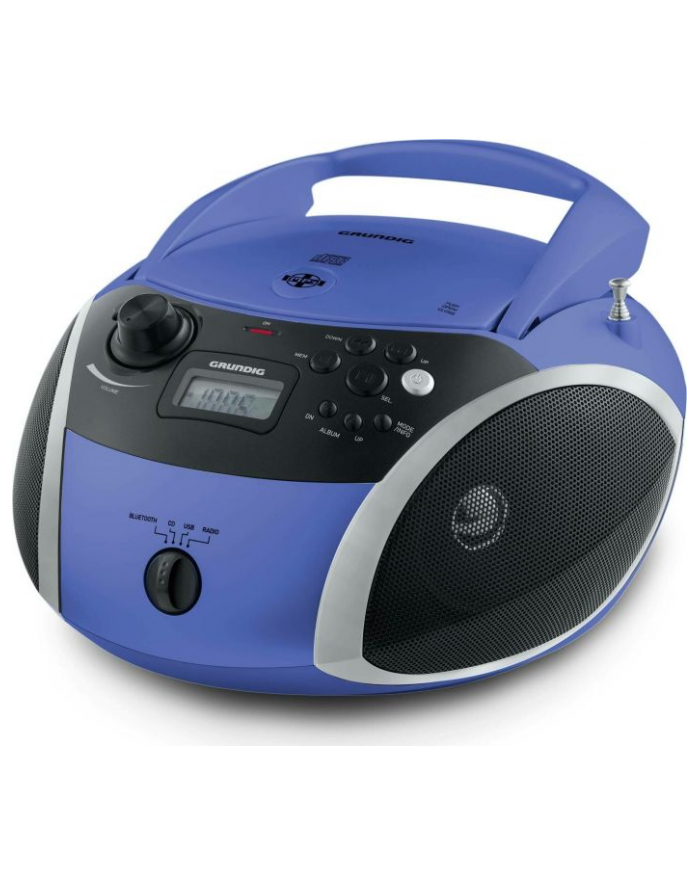 Grundig GRB 3000, a CD player (blue / silver, FM radio, CD-R / RW, Bluetooth) główny