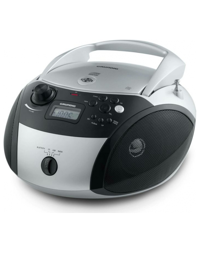 Grundig GRB 3000, CD Player (silver / black, FM radio, CD-R / RW, Bluetooth) główny