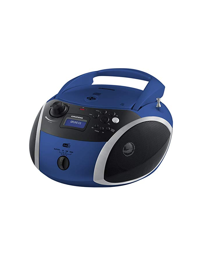 Grundig GRB 4000, a CD player (blue / silver, FM / DAB + radio, CD-R / RW, Bluetooth) główny