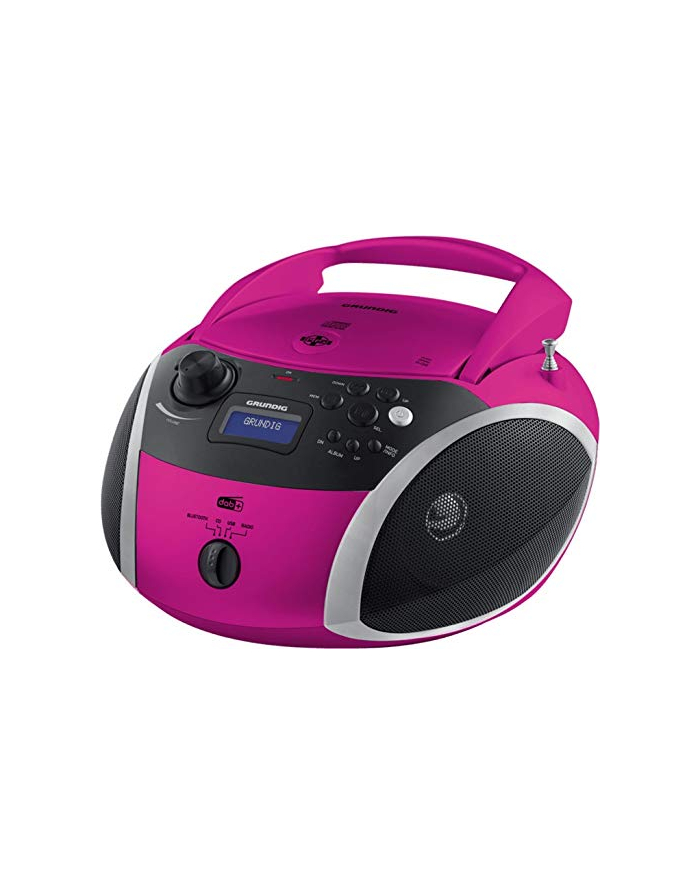 Grundig GRB 4000, CD players (pink / silver, FM / DAB + radio, CD-R / RW, Bluetooth) główny