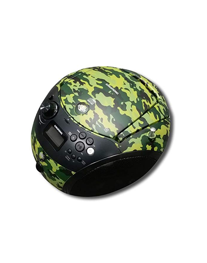 Grundig GRB 4000, CD players (camouflage / black, FM / DAB + radio, CD-R / RW, Bluetooth) główny