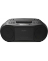 Sony CFD-S70B, CD Player (Black, radio, cassette jack) - nr 3