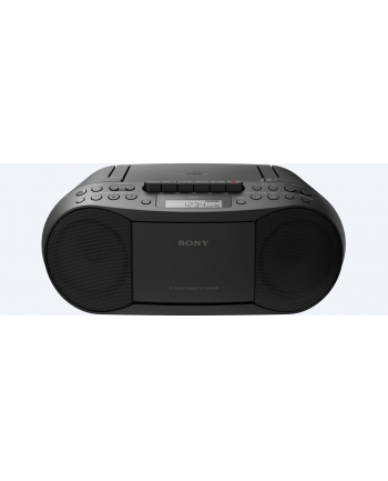 Sony CFD-S70B, CD Player (Black, radio, cassette jack)