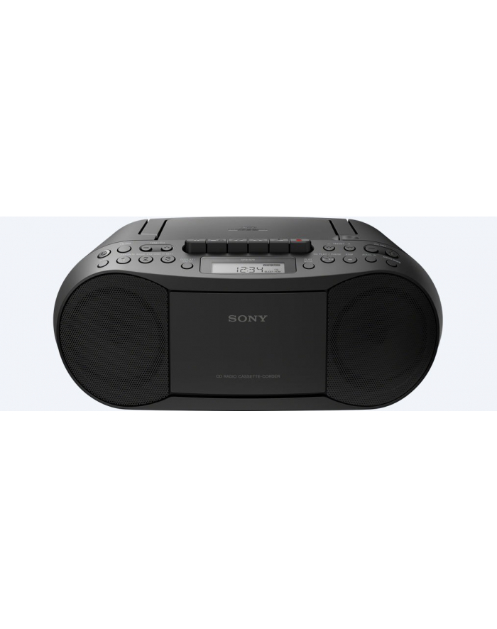 Sony CFD-S70B, CD Player (Black, radio, cassette jack) główny
