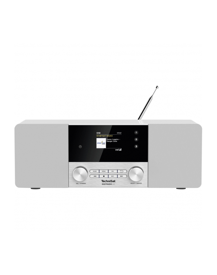 TechniSat DIGIT RADIO 4C (white, DAB +, FM, Bluetooth) główny