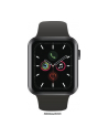 Apple Watch S5 Stainless steel 40mm black - Sports Wristband black MWX82FD / A - nr 6