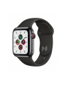 Apple Watch S5 Stainless steel 40mm black - Sports Wristband black MWX82FD / A - nr 7