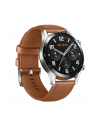 Huawei Watch GT2 46mm Classic, smart watch (silver, Bracelet: Pebble Brown, leather) - nr 3