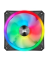Corsair iCUE QL140 RGB 2er 140x140x25, case fan (black, 2-pack, including Lighting Node CORE) - nr 24