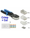 DeLOCK RJ45 Crimp + Cut tool set - nr 4