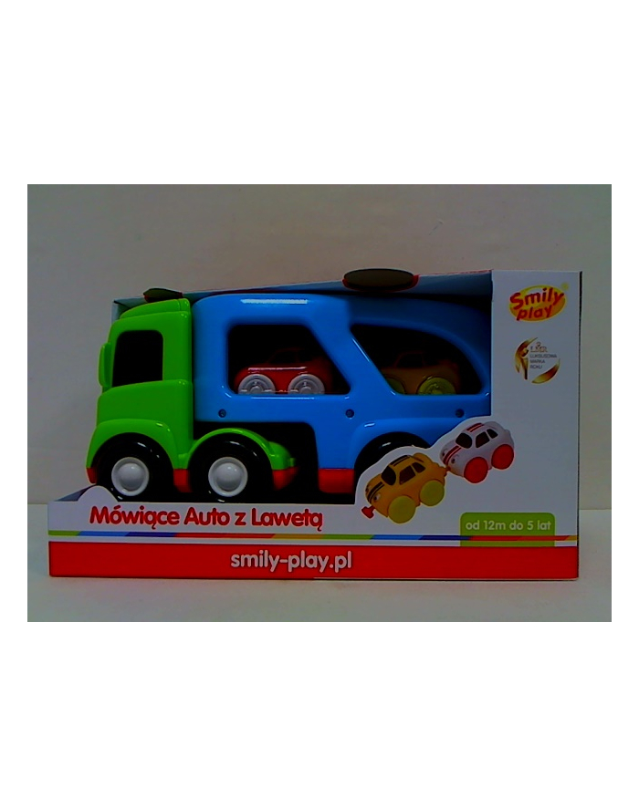 anek - smile Mówiące auto z lawetą-niebieskie SP82972 29728 główny