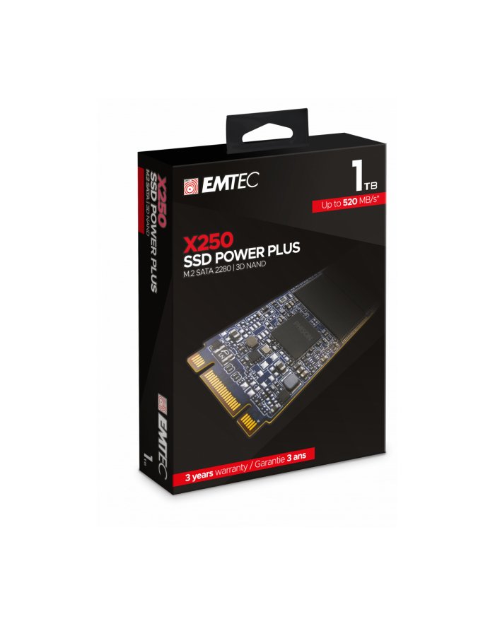 Emtec X250 SSD Power Plus 1TB Solid State Drive (SATA 6 GB / s, M.2) główny