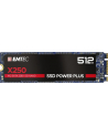 Emtec X250 SSD Power Plus 512 GB Solid State Drive (SATA 6 GB / s, M.2) - nr 6