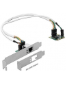 DeLOCK Mini PCIe I / O PCIe half size 1 x Gigabit LAN Low Profile, LAN Adapter - nr 8
