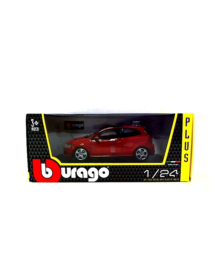 BBU 1:24 Plus VW Polo GTI Mark 5 Red 21059R główny