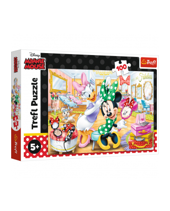 Puzzle 100el Minnie w salonie kosmetycznym / Disney Minnie 16387 Trefl