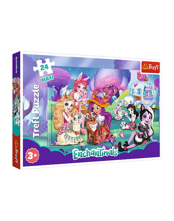 Puzzle 24 Maxi Wesoły dzien Enchantimals / Mattel Enchantimals 14315 Trefl główny