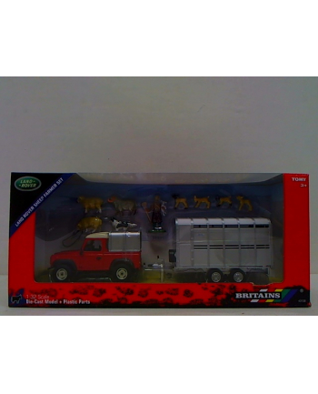 TOMY Britains Land Rover z przyczepą zestaw 43138