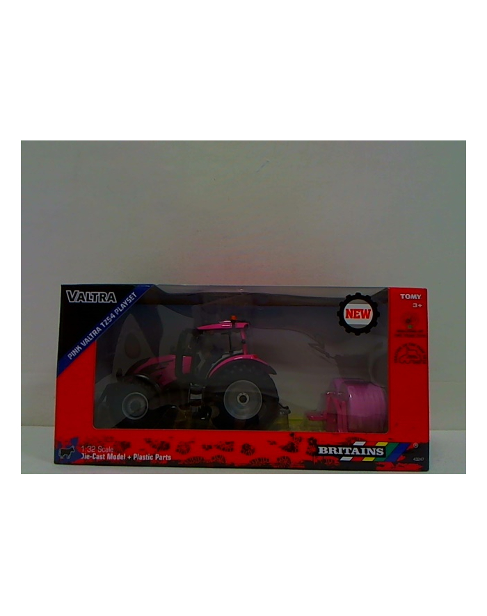TOMY Britains traktor Pink Valtra TZ54 Plays.43247 główny