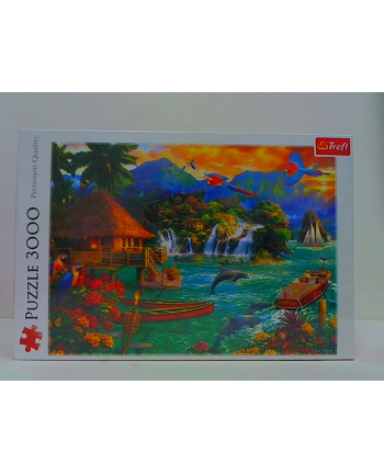 trefl Puzzle 3000 Życie na wyspie 33072