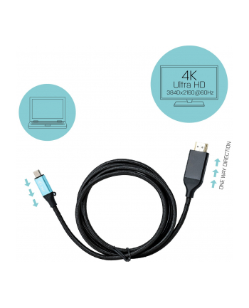 i-tec Adapter kablowy USB-C do HMDMI 4K/60Hz 200cm nr 2