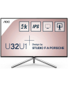 aoc Monitor U32U1 31.5 cala IPS 4k HDMIx2 DP USB-C Pivot - nr 83