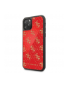 guess Etui hardcase GUHCN654GGPRE iPhone 11 Pro Max czerwony 4G DoubleLayer Glitter - nr 5