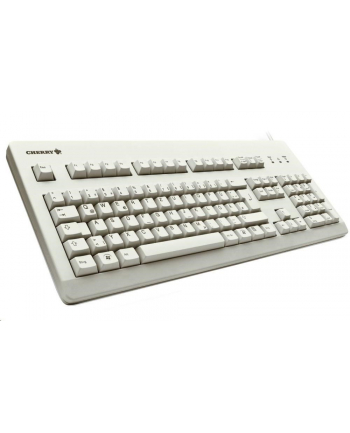 CHERRY G80-3000 - Keyboard - PS / 2, USB - English - US - Light gray
