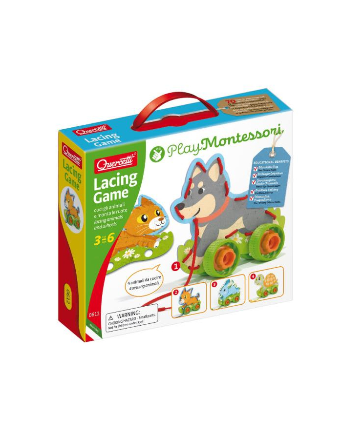 dante Montessori Wiązanka sznurowanka Zwierzątka 0612 główny
