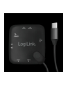 logilink Hub USB 2.0, 3 porty z czytnikiem kart OTG, USB Typ-C - nr 8